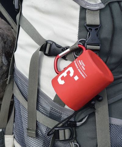 アウトドア/5色 bcl(ビーシーエル)/カラビナマグ ラバー タン×オリーブ カラビナマグ カラビナ 登山 山 キャンプ キャンプ用品 BBQ デザイン アウトドア ピクニック キャンプ ファミリー ギフト マグカップ お土産 プレゼント