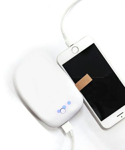 v-power ストーンモバイルバッテリー ホワイト