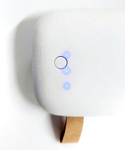 v-power ストーンモバイルバッテリー ホワイト