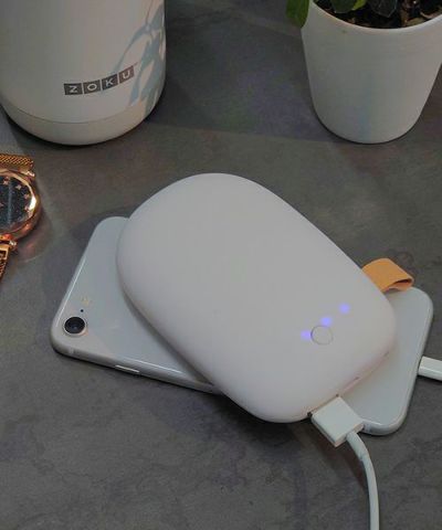 v-power ストーンモバイルバッテリー ホワイト