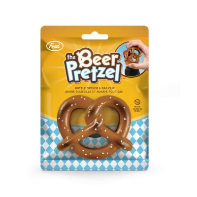 キッチン用品/栓抜き/スナッククリップ Fred(フレッド)/ビアプレッツェル ボトルオープナー&クリップ フレッド 食品サンプル そっくり 栓抜き バッグ スナッククリップ 収納 保存 保管 ポテトチップス スナック かわいい 雑貨 キッチン 便利 プレゼント ギフト ユニーク おもしろ